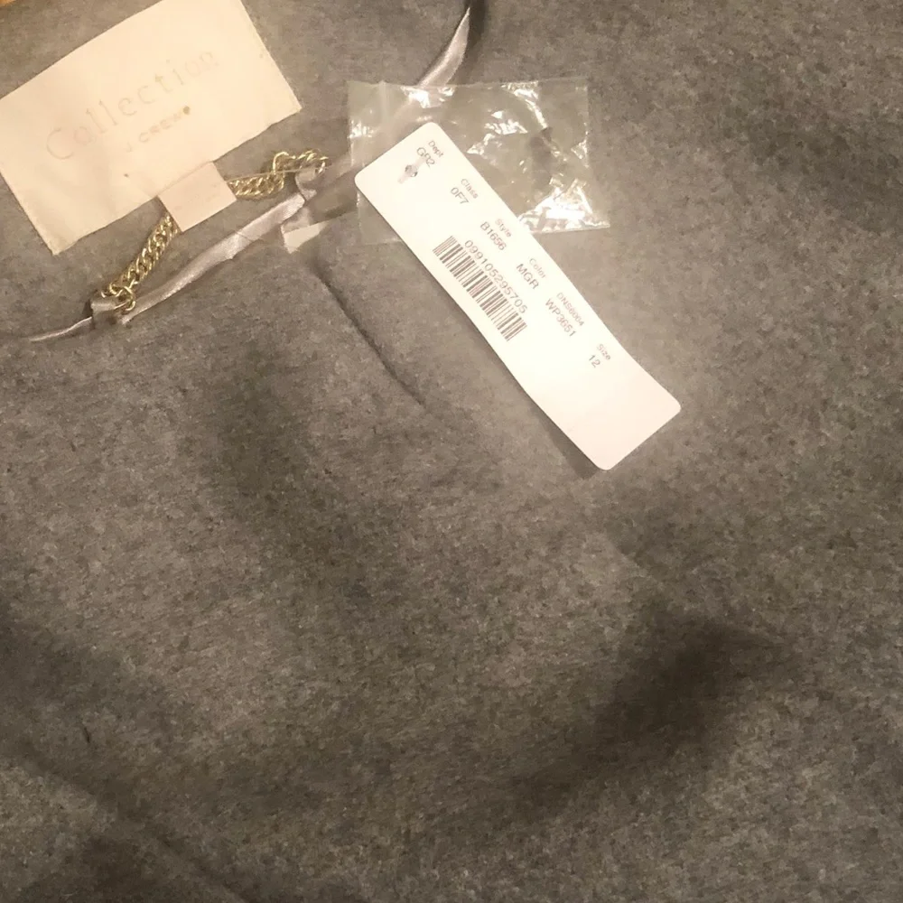 J. Crew collarless crew